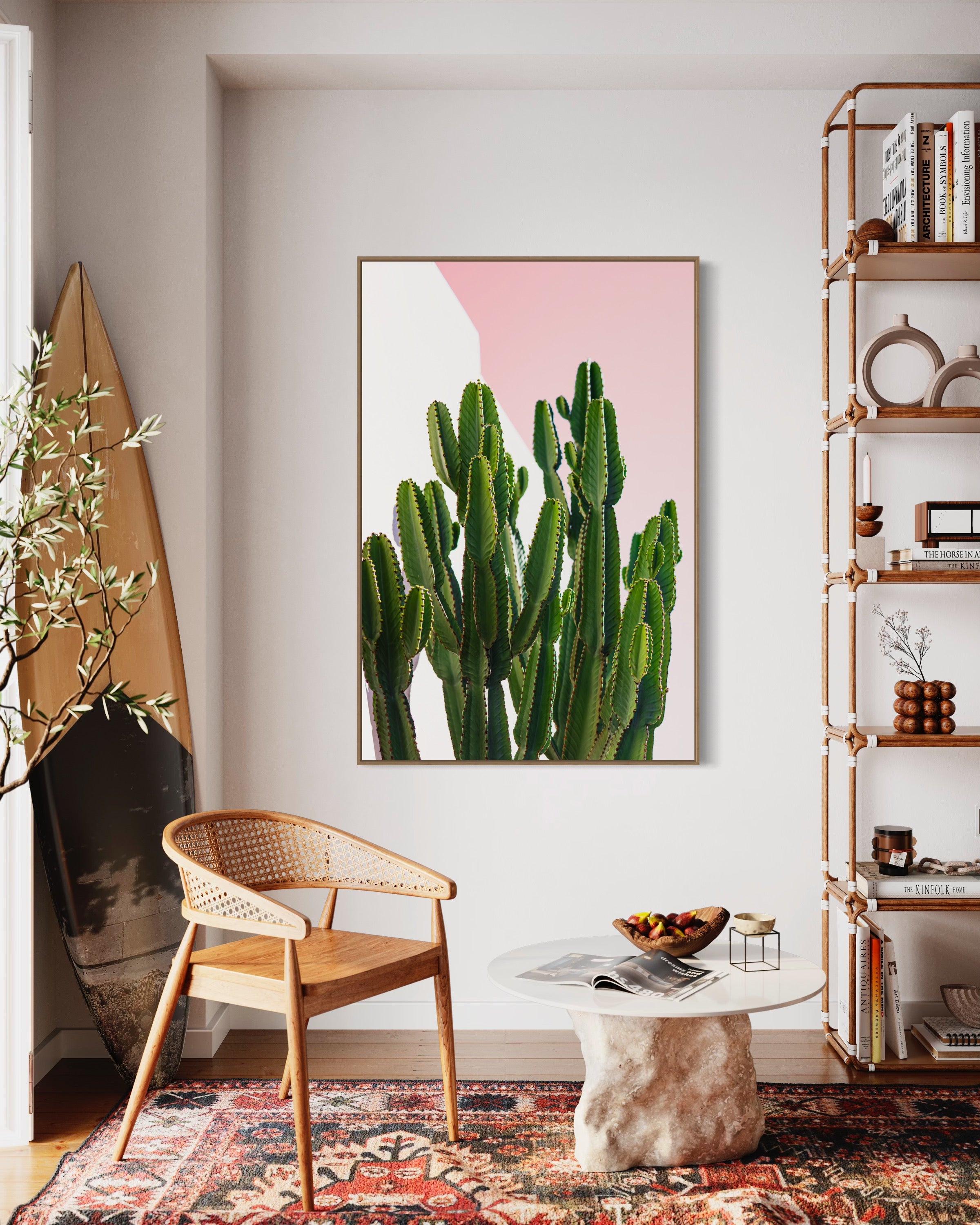 Cactus 10 Original Framed Artwork - Matt Tinney Prints