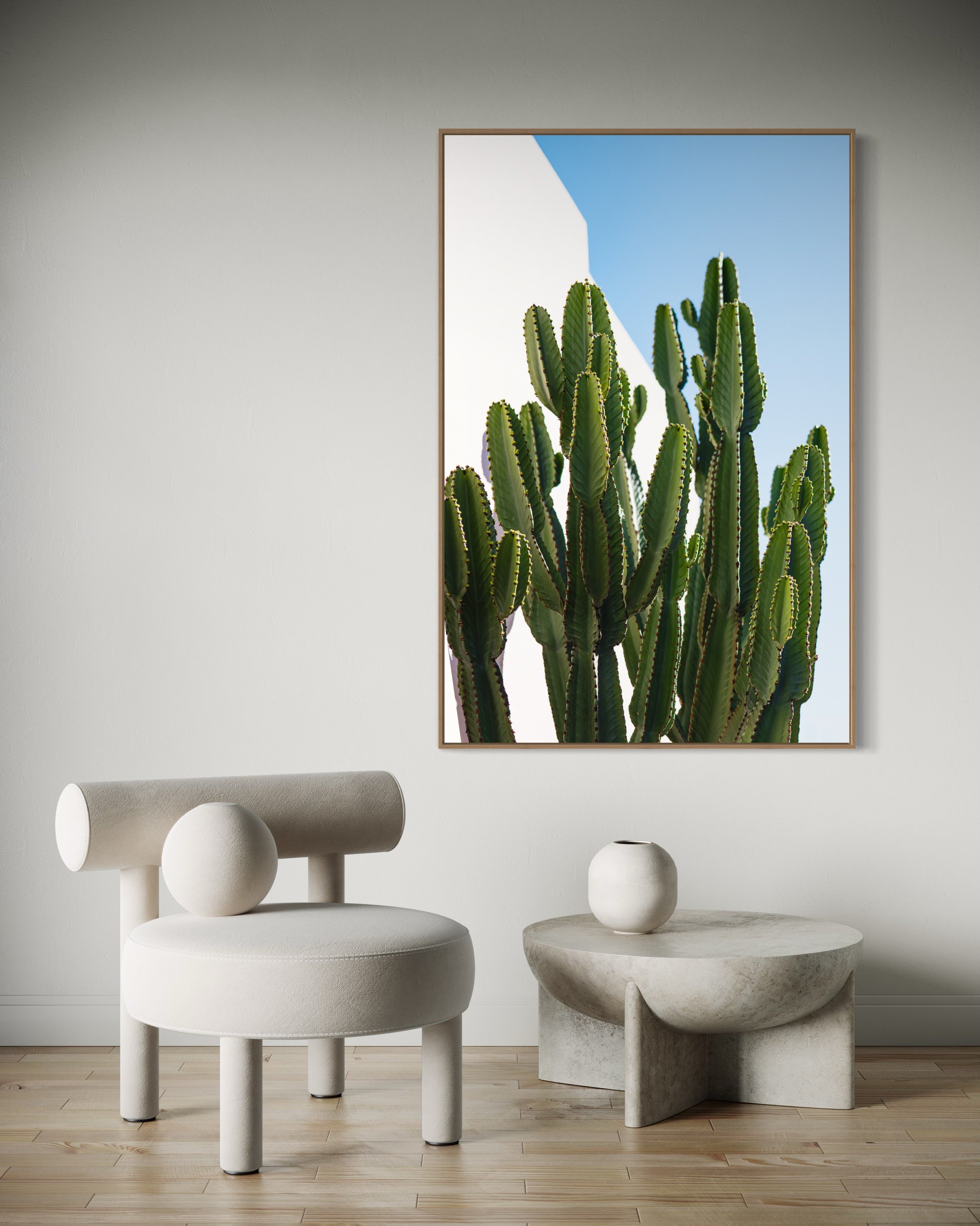 Cactus 2 Original Framed Artwork - Matt Tinney Prints