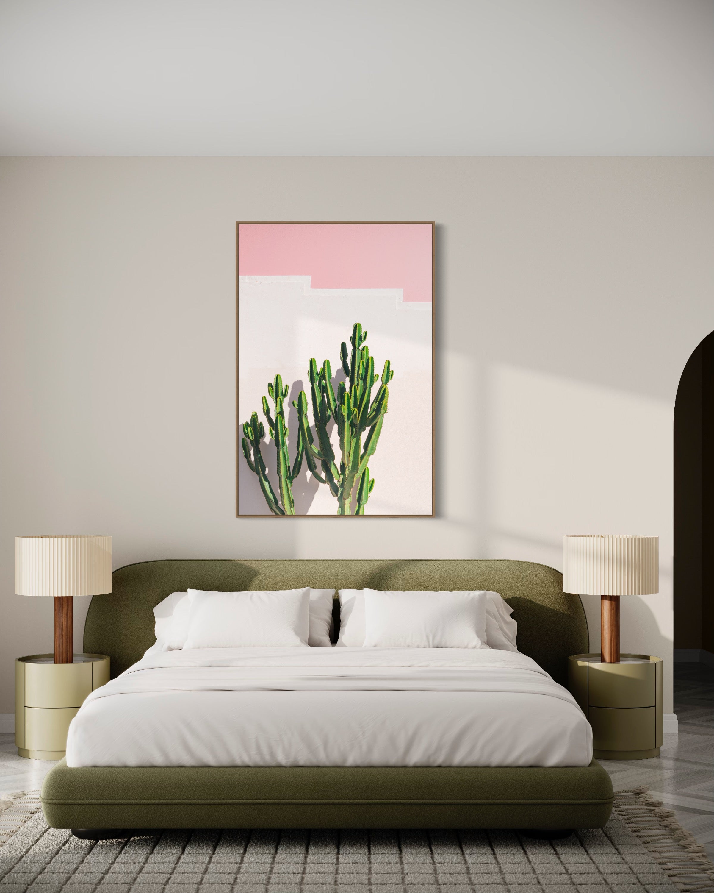 Cactus 8 Original Framed Artwork - Matt Tinney Prints